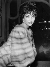 Petra SCHÜRMANN, at the election of 'German Ambassador of Fashion', 1958