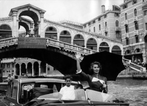 Sophia Loren in Venice, 1955