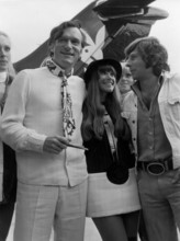 Hugh HEFNER, Barbara BENTON and Roman POLANSKI, 1970
