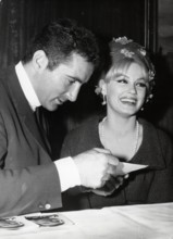 Freddy QUINN and Mamie VAN DOREN, Munich 1964