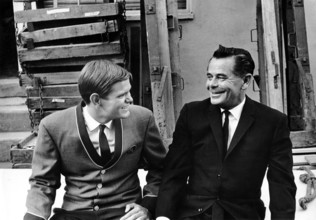 Glenn FORD with his son Peter