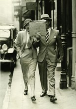 Marlene DIETRICH with husband Rudolf SIEBER in Paris, 1933