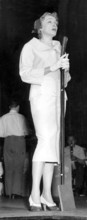 Marlene DIETRICH at the Palladium, 1955