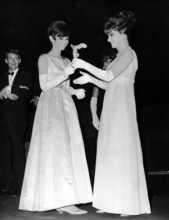 Gina LOLLOBRIGIDA and Audrey HEPBURN, 1965