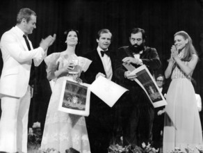Jack NICHOLSON and other award winners, 27th Cannes Film Festival