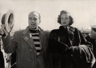 Humphrey BOGART and Lauren BACALL, Paris 1959