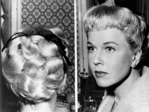 Doris DAY with historical hairstyle