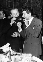 Gilbert BÉCAUD and André BOURVIL, 1953