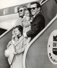 Rita HAYWORTH with family