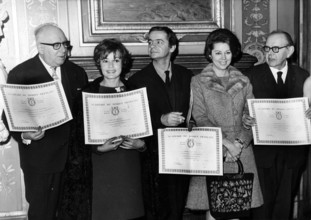 Award for L. SEIGNER, J. MOREAU, S. REGIANI, A. VERNON, F. LEDOUX