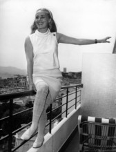 Jeanne MOREAU in Cannes, 1966