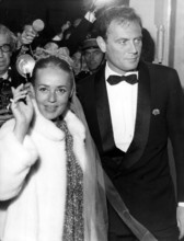 Jeanne MOREAU and Ettore MANNI, 1966