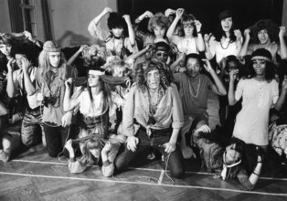 The ensemble of 'Haar' before the premiere, Munich 1968