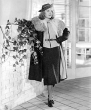 Bette DAVIS poses in a costume, 1937