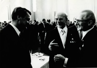 Horst DRINDA, Walter ULBRICHT and Erich HONECKER, 1970