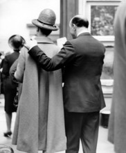 John PROFUMO and Valerie HOBSON at an exhibition, London 1963