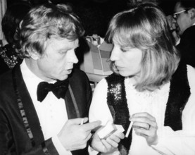 Hardy KRÜGER with his wife Fancesca