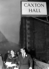 Wedding of Horst BUCHHOLZ and Myriam BRU, 1958
