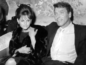 Burt LANCASTER and Claudia CARDINALE, Rome 1962