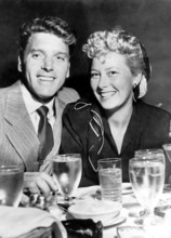 Burt LANCASTER with his wife Norma ANDERSON, Los Angeles 1954