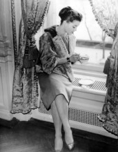 Romy SCHNEIDER with cup, 1958