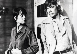 Monika BLEIBTREU and Joachim ANSORGE in the series 'The Commissioner', 1972