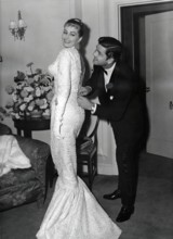 Anita EKBERG and Anthony STEEL