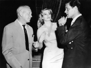 Anita EKBERG, Anthony STEEL and John FARROW