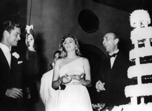 Wedding of Antia EKBERG and Anthony STEEL, 1956