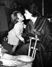 Silvana MANGANO and daughter Veronica, 1952