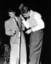 Jerry LEWIS and Dean MARTIN on stage, London