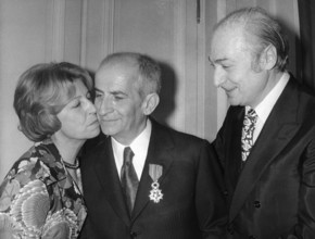 Louis de FUNES becomes a Knight of the Legion of Honor, 1973