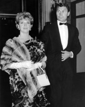 Jack PALANCE and Virginia BAKER in Hollywood