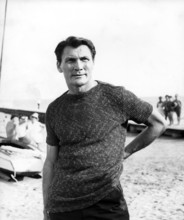 Jack PALANCE at the Lido di Venezia, Venice 1962