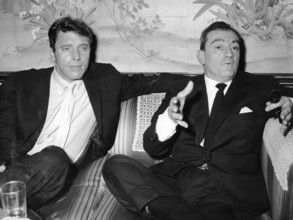 Burt LANCASTER and Luchino VISCONTI, 1962