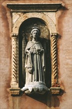 Detail of Santa Fosca Church in Venice.