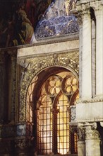 Façade de la Basilique Saint-Marc à Venise.