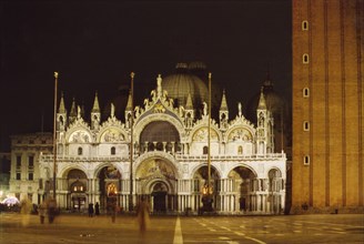 La Basilique Saint-Marc à Venise.