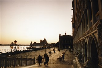 Le molo San Marco à Venise.