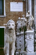 Venice, Detail of the Arsenal