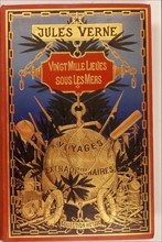 Couverture du livre " Vingt mille lieues sous les mers" de Jules Verne