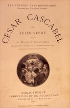 Page de garde de "César Cascabel", de Jules Verne