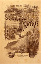 Jules Verne, illustration of 'Second Fatherland'