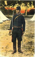 French Artilleryman on Sentry