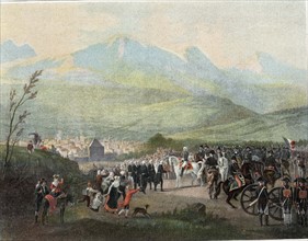 Entrée de l'Armée française à Chambéry le 25 septembre 1792