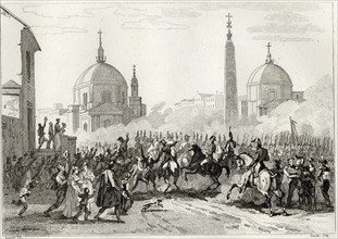 Napoleon enters Rome