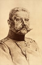 Le Maréchal et Président du Reich Paul von Beneckendorff und von Hindenburg
