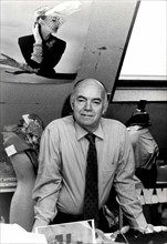 François Lesage dans son atelier, 1994
