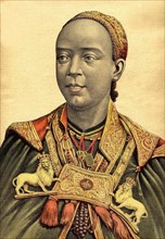 Sa Majesté Taitou, Impératrice d'Abyssinie.