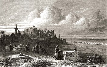 Jaffa à l'époque des croisades.